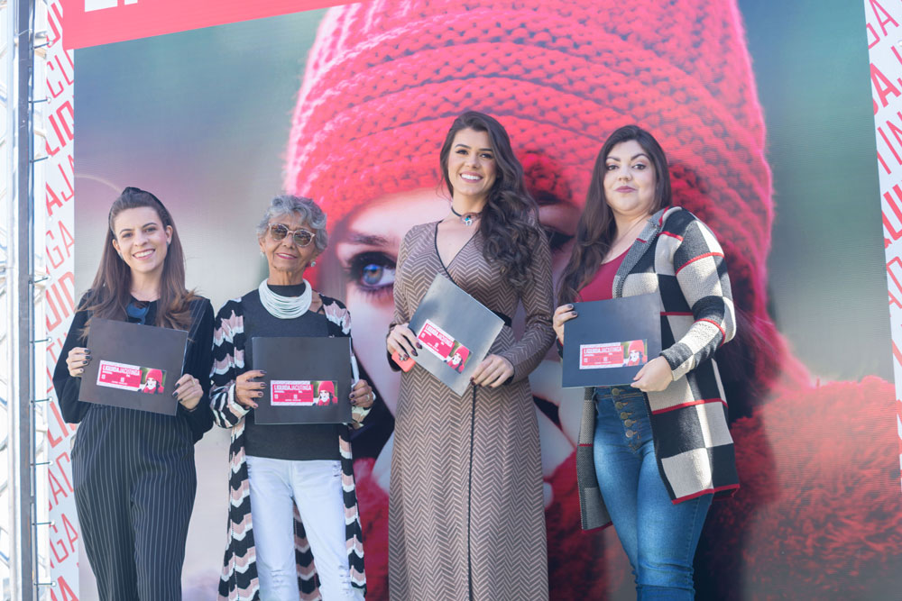 Presença das blogueiras Caren Salles, Sueli Rodrigues, Marina Fabris e Milena Oliveira no Liquida Jacutinga